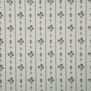 Floral Stripe Green