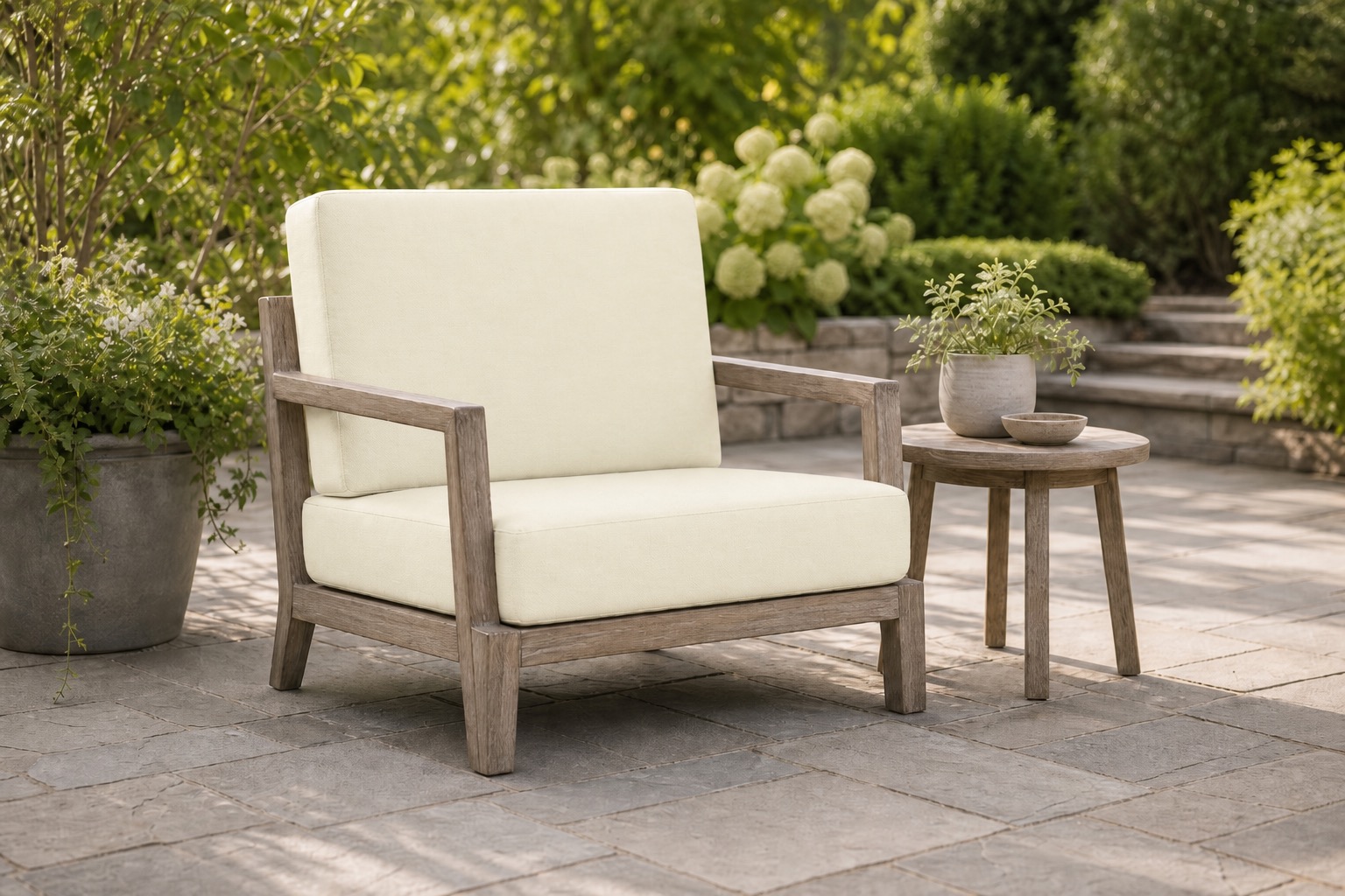 Deep Seat Chair & Seatback Set